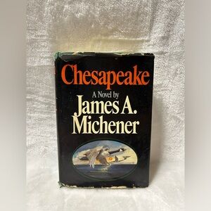 Chesapeake by James A. Michener signed 1978 hardcover book